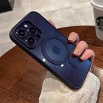 Luksuslik Magsafe magnetiline juhtmevaba laadimine L&auml;bipaistev akr&uuml;&uuml;lkest iPhone 16 15 14 Plus 13 12 11 Pro Max jaoks Kompveki v&auml;rvi p&otilde;rkeraam For iPhone 12