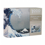 White Card Mini 1000-osaline Kanagawa Great Wave pusle &ndash; liibuv, ilma lahtiste t&uuml;kkideta