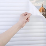 1 ruloode režiim valge privaatsus aknakile p&auml;ikest blokeeriv UV-kiirgust blokeeriv mittekleepuv staatiline klammerdumine 5m