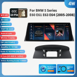 Ossuret 2din Android Auto Raadio Multimeedia Video M&auml;ngija BMW 5. seeriale E60 E61 E63 E64 3. seeriale E90 E91 E92 E93 Stereo GPS Intelligentne Carplay 4G RDS 4W 4G 32G AI