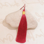 12 cm kullast niidist j&auml;&auml;siidist tutt isetegemiseks Hanfu Cheongsami kaunistuseks