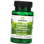 Indool-3-karbinool koos resveratrooliga, Indole-3-Carbinol with Resveratrol 200, Swanson 60 kapslit (72280068) 60caps