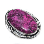 Purpurite Handmade 925 Sterling Silver Jewelry Ring Size 8 p0u91