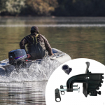 Electric Motor Thruster Bracket Boat 12V Easy Installation Professional High No Adjustment Ring