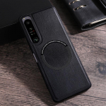 Luksuslik PU-nahast juhtmevaba laadimise magnetiline &uuml;mbris Sony Xperia 1 IV 5 III 10 II 10V 1V 5V 10VI 5VI VI jaoks, p&otilde;rutuskindel tagakaas For xperia 10 III