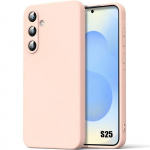 Coque pour samsung galaxy s25 - protection antichoc - rose - booling&reg;