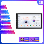 Hizpo 2 DIN Autoraadio GPS Android Multimeediapleier Universaalne 7 Heli Navigatsioon Volkswageni Nissani Hyundai Kia Toyota jaoks Intelligente RDS SWC DVR S8 8Core 8G 128G