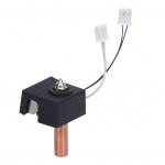 Uuendatud Hotend komplekt 300 kraadi 24V 80W Keraamiline k&uuml;tteplokk 0,4mm Vaskkattega d&uuml;&uuml;s Bimetallist soojusbarj&auml;&auml;r