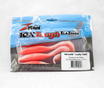Zman Soft Lure StreakZ Curly TailZ 5 tolli, 4/pakk Coconut Ice Glow (9627)