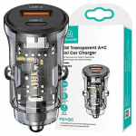 Usams Ład. Sam. 1Xusb+1Xusb-C C32 30Wfast Charge Czarny/Black Cc164Cc01 (Us-Cc164)