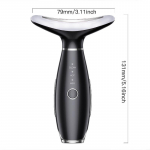 V&auml;rviline Valgus Kaela Massaažiseade Kaelajoonte Eemaldamiseks, V&auml;ike Delfiini Iluseade, Mikro-voolu Kodune Kaela Noorendamise Seade, Kaela Hooldus English Version