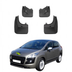 4 tk Autokaitseplekid Porikaitseplekid Porikaitseplekid Autokaitseplekid &Uuml;hilduvad Peugeot 3008 2008 2009 2010 2011 2012 2013-ga BZ-02 must