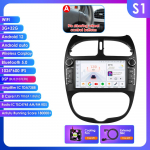 Ossuret Intelligent 7862 Android Auto raadiom&auml;ngija Peugeot 206 206CC 206SW 2000 -2008 jaoks Auto stereo Multimeedia Heli Traadita Carplay 7-tolline pea&uuml;ksus A S1 8Core 3G 32G