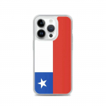 Coque iPhone &ndash; Drapeau Chili &ndash; iPhone 14 Pro &ndash; Plastik l&auml;bipaistev &ndash; Supp &ndash; Disain