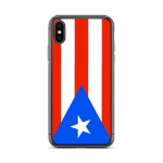 Coque T&eacute;lephone Drapeau Porto Rico &ndash; iPhone XS