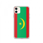 Coque iPhone &ndash; Mauritanie &ndash; Drapeau officiel &ndash; Supp &ndash; Mitmev&auml;rviline &ndash; &Uuml;hilduv iPhone 11
