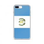 Coque iPhone &ndash; Guatemala &ndash; Drapeau &ndash; Supp &ndash; Mitmev&auml;rviline &ndash; &Uuml;hilduv iPhone 7 Plus