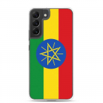 Coque T&eacute;l&eacute;phone Drapeau &Eacute;thiopie &ndash; Samsung Galaxy S22 Ultra