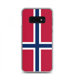 Coque T&eacute;l&eacute;phone &ndash; Samsung &ndash; Galaxy S10e &ndash; Drapeau de la Norv&egrave;ge &ndash; Souple &ndash; mitmev&auml;rviline