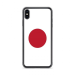 Coque iPhone - Drapeau Japon - iPhone XS Max - Souple - Mitmev&auml;rviline - Disain unikaalne