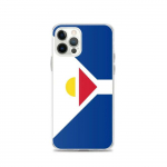 Coque T&eacute;lephone Drapeau Saint-Martin (Antillid fran&ccedil;aises) - iPhone 12 Pro