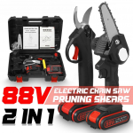 2-in-1 juhtmevabad p&uuml;gamisk&auml;&auml;rid, oksal&otilde;ikur, mini elektrisaag, puidut&ouml;&ouml;riist