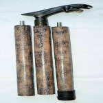 Antiikstiilis Viktoriaanlik Vanaaegne Disainer Messingist K&auml;epidemega Kepp Puidust Jalutuskepp M aero