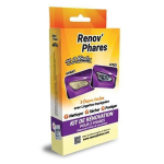 Accessoires d'int&eacute;rieur Irontek Renov'phares Irontek kit de r&eacute;novation optique pour phares - 3665597101409