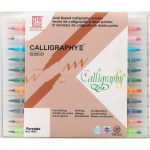 Kuretake veep&otilde;hine pliiats ZIG MS Kalligraafia II komplekt, 12 v&auml;rvi, MS-3500/12V
