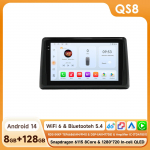 Hizpo Snapdragon Intelligentne Androidi autoraadio Renault Express 2021-2022 jaoks Multimeediam&auml;ngija Stereo GPS WIFI+4G Carplay Auto Video 360&deg; Kaamera Heli QS8 8Core 8G 128G