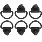 6 tk D-kujulised konksud V550A74-AD BK21V550A74AD Ford Transit 150/250/350 2015-23 jaoks