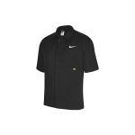 Nike &uuml;hev&auml;rviline &uuml;he n&ouml;&ouml;biga logoga l&uuml;hikeste varrukatega s&auml;rk meeste topid must DX6308-010 M