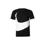 Nike Sportswear Suure Swooshiga L&uuml;hikeste Varrukatega T-s&auml;rk Meeste Topid Must AR5192-010 M