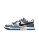 Nike Dunk Low GS Cool Grey Photo Blue Laste tossud Must Puht-Plaatina Hele-Foto-Sinine FB9109-001 35.5