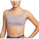 Nike k&otilde;rge toetusega spordirinnahoidja logotr&uuml;kiga naiste aluspesu suitsune lilla DD0431-531 M