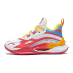 Li Ning Noorte Pioneeride Meeskond 2.5 Toetav V&otilde;rk Libisemiskindel L&ouml;&ouml;ki Summutav Kulumiskindel Hingav P&otilde;rkav Keskk&otilde;rgusega Korvpallijalats YKBS050-5 42