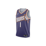 Nike NBA Phoenix Suns Devin Booker Icon Edition Dri-Fit Swingman S&auml;rk Lilla/Valge Meeste Streetwear DV4855-566 L