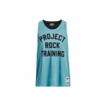 Under Armour Project Rock &Uuml;hev&auml;rviline Kirjatr&uuml;kiga Korvpallitreenings&auml;rk Meeste Topid Sinine 1377442-433 XS