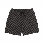 Vans ruudumustrilised paeladega sirged vabaajushortsid Meeste alaosad Must VN0A5FKDKOU L