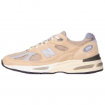 New Balance 991v2 Valmistatud Inglismaal Cuban Sand Unisex Tossud Tan Harbor-Mist H&otilde;bedane U991BE2 38