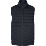 Asics Logo V&auml;lis-Casual Spordi T&otilde;mblukuga Seisva Kraega Vest Meeste Vestid Must 2031E863-001 M