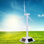 1 tk Mini Tuuleturbiini Generaatori Mudel &Otilde;ppem&auml;nguasjad P&auml;ikese Tuuleenergia Tuuleveski Lauaarvuti Kontori Kodu Dekoratsioon Tuule-P&auml;ikese Kokkupaneku Komplekt 21x11x12.5cm