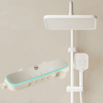 Temperatuuri digitaalne n&auml;idik Du&scaron;ikomplekt Vannitoa du&scaron;isegisti Seinale paigaldatav Vanni segisti Kuum K&uuml;lm Segisti Du&scaron;is&uuml;steem