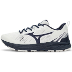 Mizuno Retro Kerge Kangas S&uuml;nteetiline Nahk Vastupidav Hingav Madala s&auml;&auml;rega Jooksujalatsid Unisex toss Valge Sinine D1GH223606 43 white