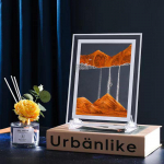 3D Maastiku Liivakella Ornament: Loov voolav liivamaal s&uuml;nnip&auml;evadeks, kontorisse ja laua kaunistuseks