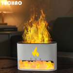 Himaalaja soolakristalli aroomidifuuser ja v&auml;rviline niisutajast lamp USB Powered
