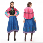 Halloweeni K&uuml;lmunud Anna Printsess Elsa T&auml;iskasvanu Kleit, Anime Kleit XXL