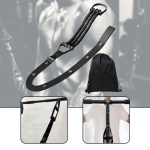 Pull up Assist Band Single Bar Auxiliary Belt Portable Adjustable Strength Resistance for