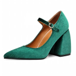Suurused 44 45 46 47 , Naiste Kingad Uued Suede Mary Jane Kingad K&otilde;rged Kontsad Naistele T&ouml;&ouml;kingad Kingad Naistele Paksud Kontsad 33