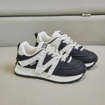 Tennised Naiste Uued Naiste Kingad Kerged Pehme Tallaga Valged Kingad Paksu P&otilde;hjaga Hingavad &Otilde;hukesed Isa Kingad 40 must